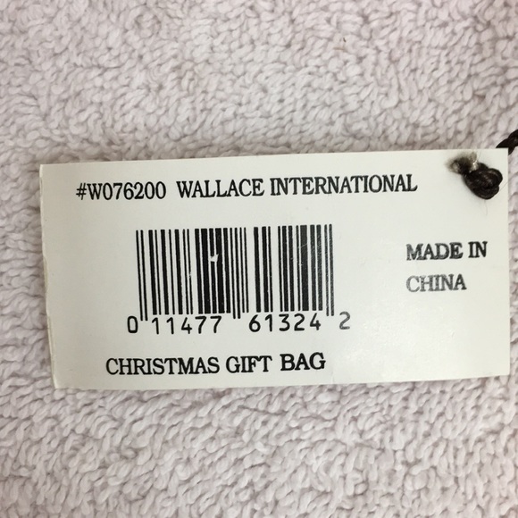 NWT New Gold Bloomingdale’s Metal Gift Bag Ornament Decor - Picture 6 of 9